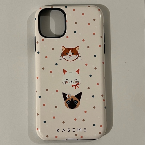 2/$30 iPhone 11 case from Kaseme in CAT LOVER BY MARINA BASTARACHE X SPCA - Picture 3 of 6